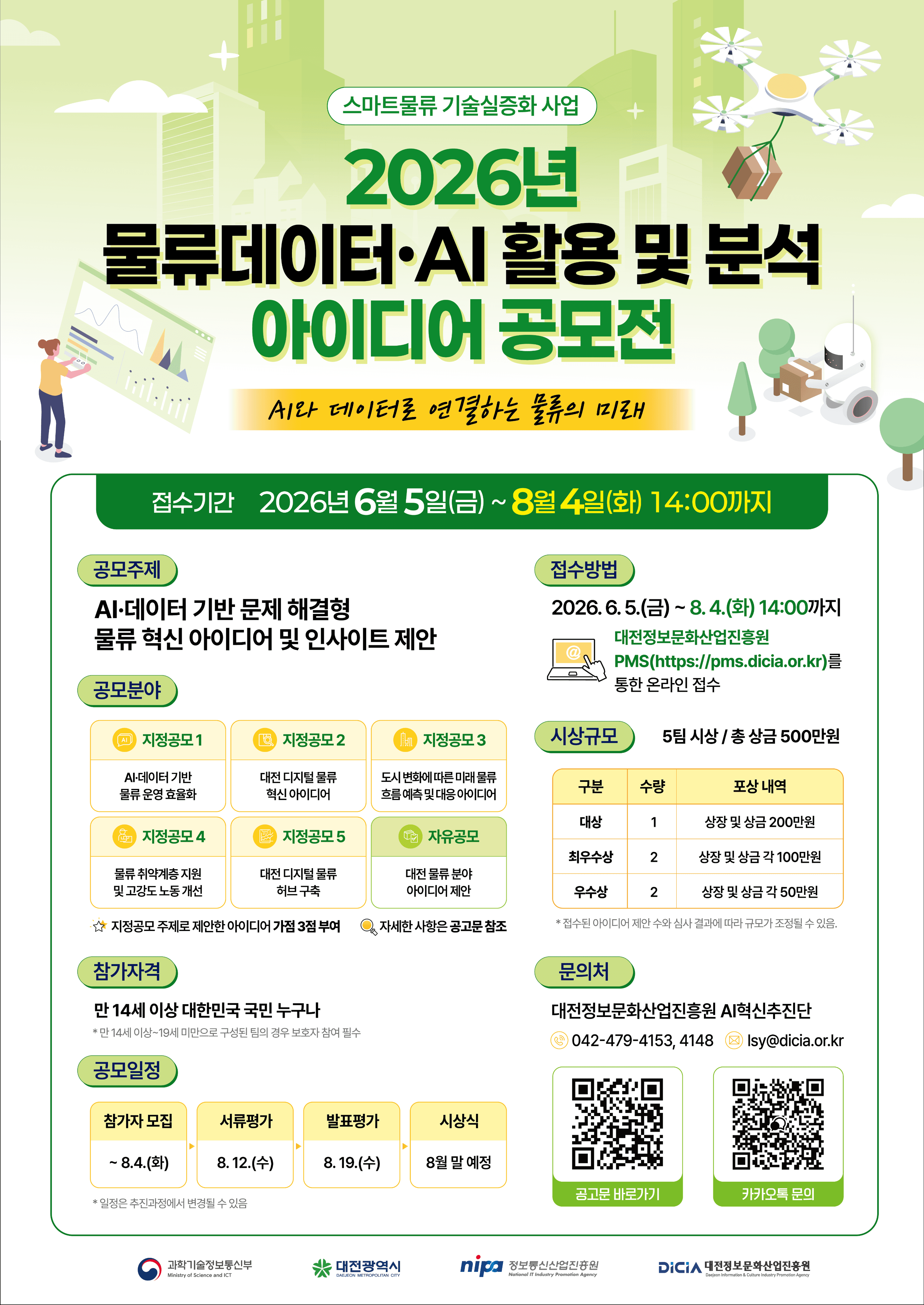 2026년 물류데이터·AI 활용 및 분석 아이디어 공모전