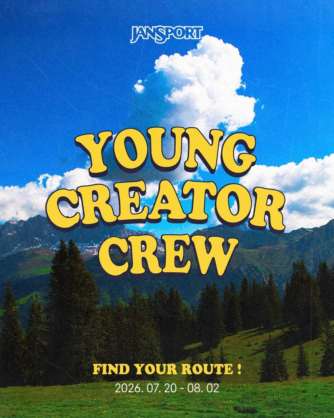 JanSport Young Creator Crew 모집