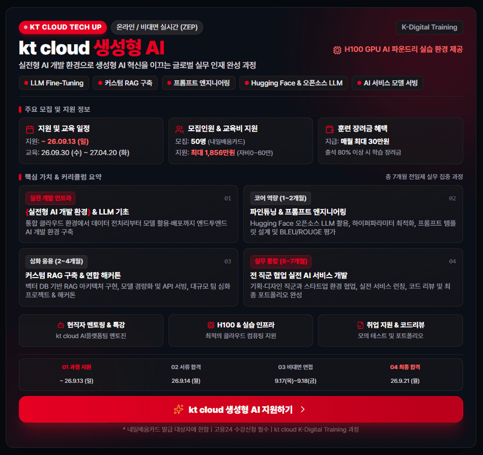 생성형 AI 과정