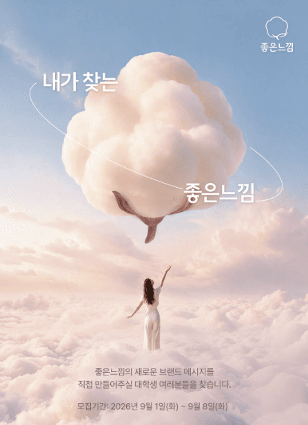 '내가 찾는 좋은느낌' 브랜드 메시지 기획, 제안 프로젝트