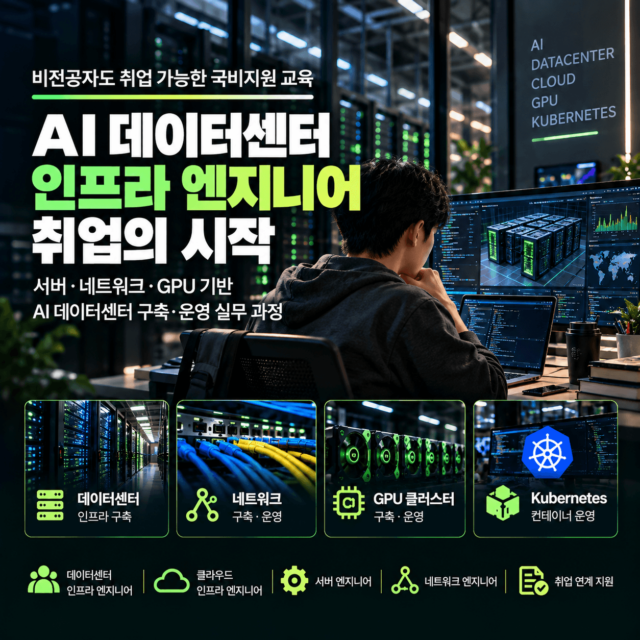 KT클라우드 AI 데이터센터 인프라 엔지니어 취업연계 국비지원교육