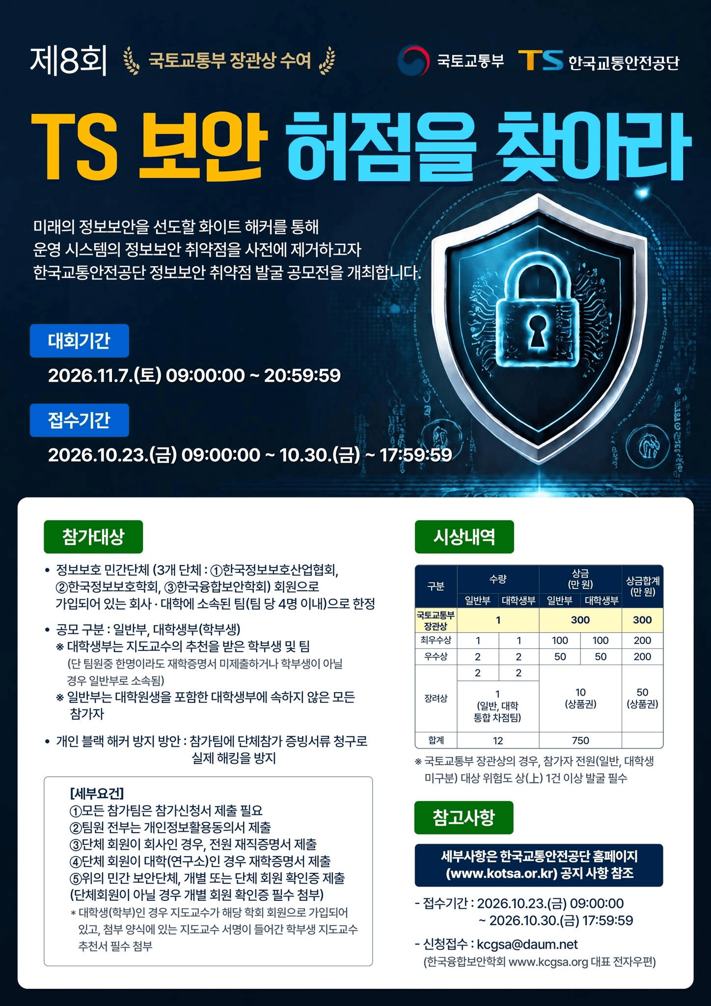 제8회 TS 보안 허점을 찾아라! 공모전